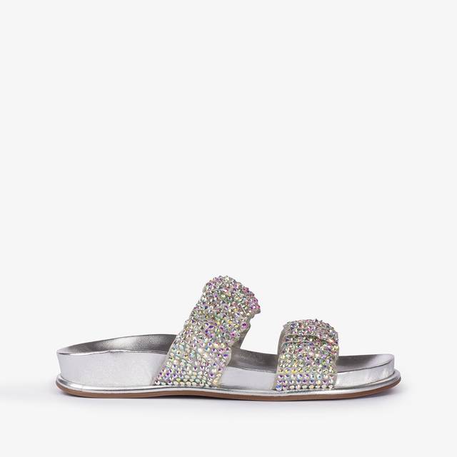 Le Silla Ciabatta Cristalli argento eclissi