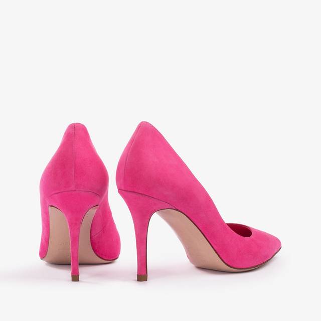 Le Silla Décolleté Camoscio Fucsia Party