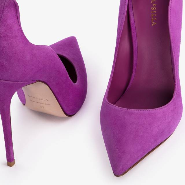 Le Silla Décolleté Camoscio Lavanda Darling