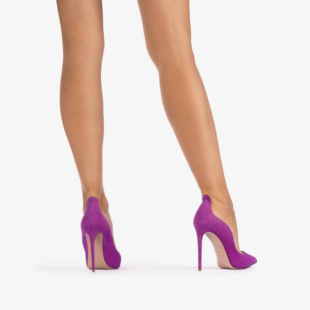 Le Silla Décolleté Camoscio Lavanda Darling