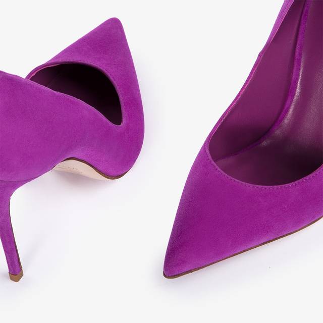 Le Silla Décolleté Camoscio Lavanda Darling