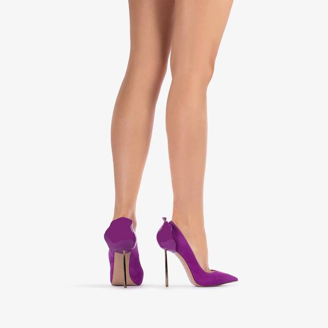 Le Silla Décolleté Camoscio Lavanda Darling