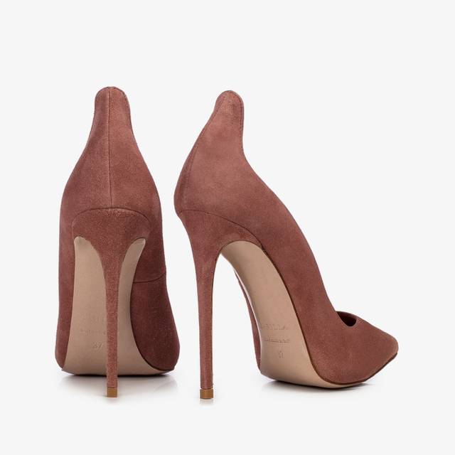 Le Silla Décolleté Camoscio Marrone Cake