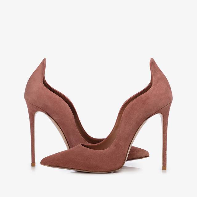 Le Silla Décolleté Camoscio Marrone Cake