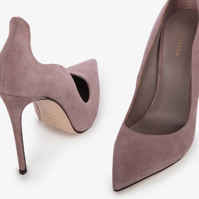 Le Silla Décolleté Camoscio Nude Petra