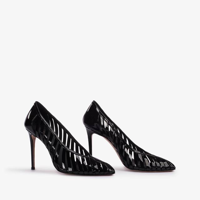 Le Silla Décolleté Con Listini Vernice Nera