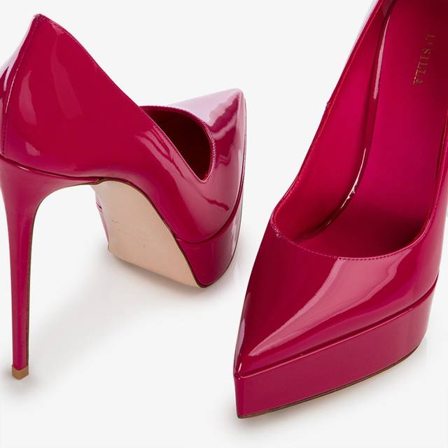 Le Silla Décolleté Con Plateau Fucsia Cosmopolitan