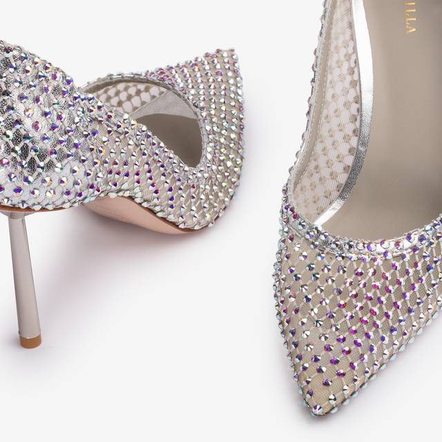 Le Silla Décolleté Gioiello Rete Argento Eclissi