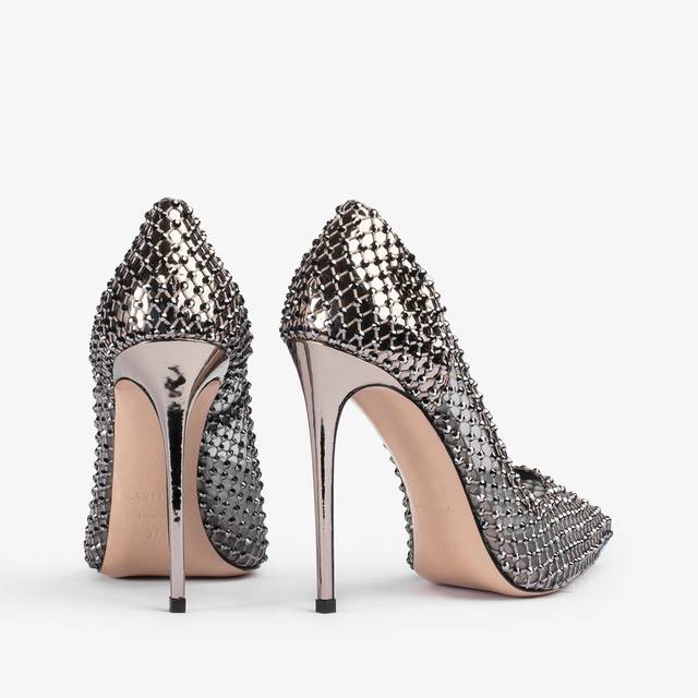 Le Silla Décolleté Gioiello Rete Peltro