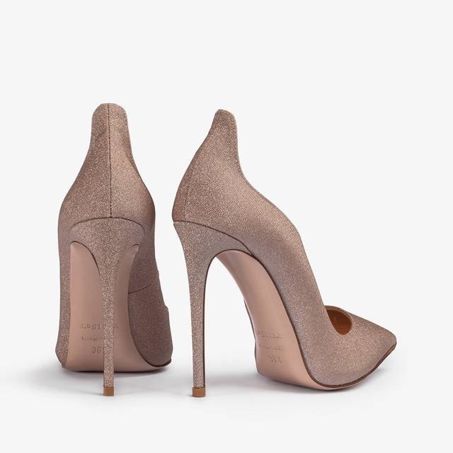 Le Silla Décolleté Glitter Nude Skin