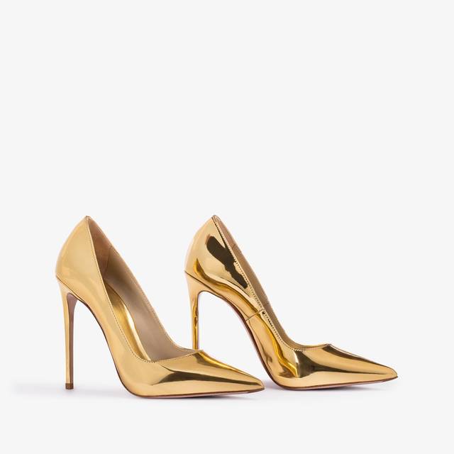 Le Silla Décolleté Metallizzata Oro Pepita