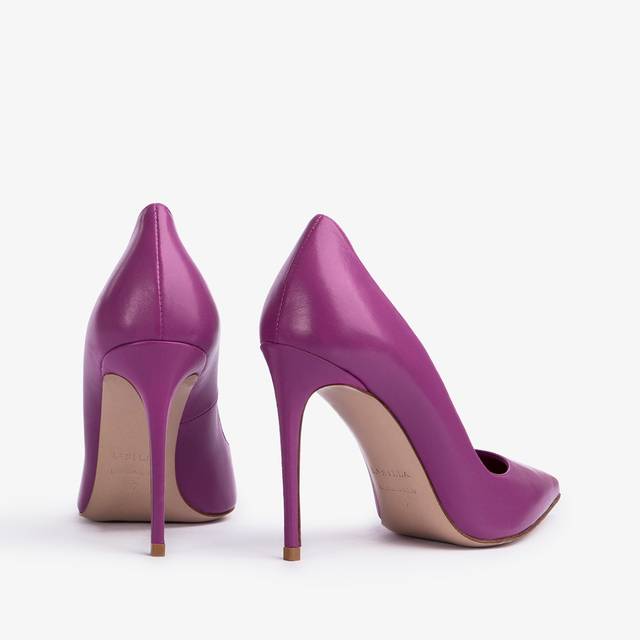 Le Silla Décolleté Pelle Lavanda Darling