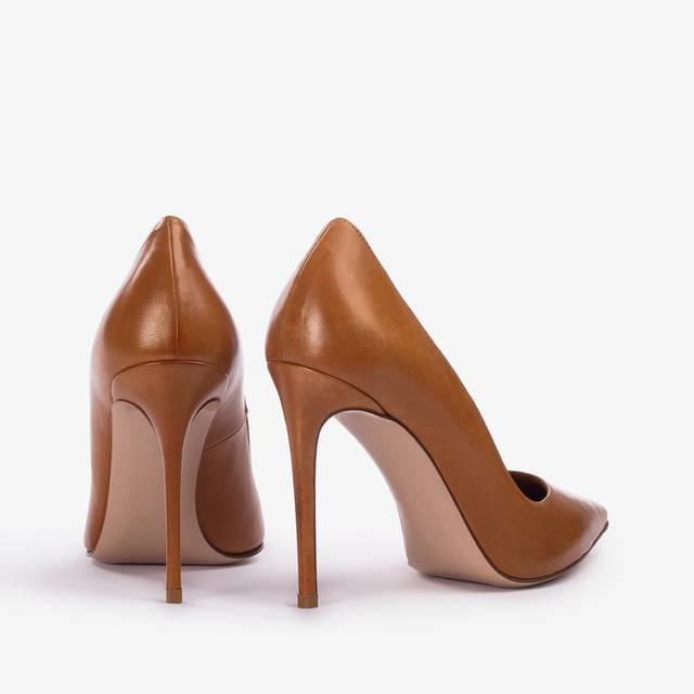 Le Silla Décolleté Pelle Marrone Cuba