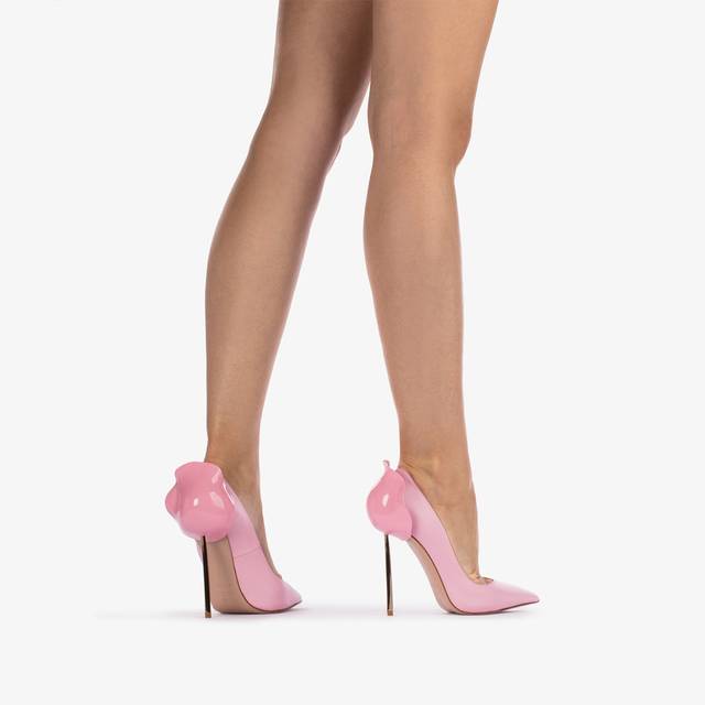 Le Silla Décolleté Pelle Rosa Dea