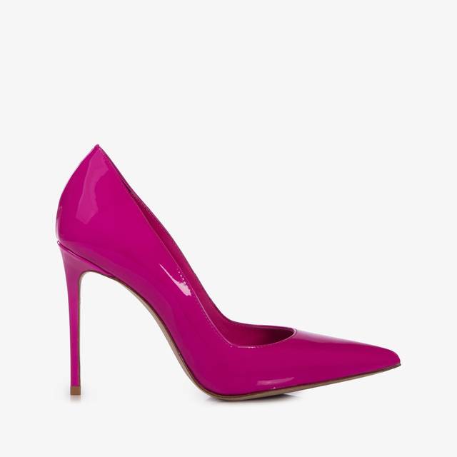 Le Silla Décolleté vernice fucsia bouganville