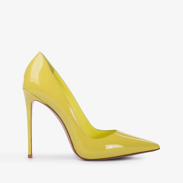 Le Silla Décolleté vernice giallo viper