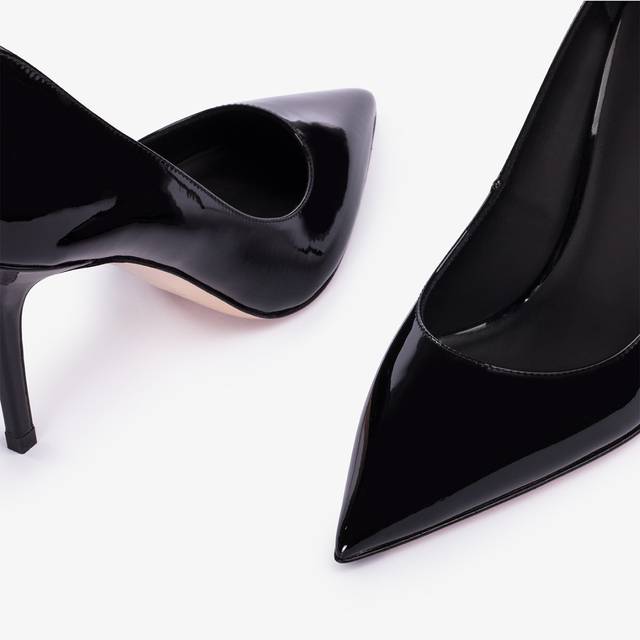 Le Silla Décolleté Vernice Nera