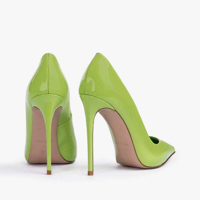 Le Silla Décolleté Vernice Verde Apple