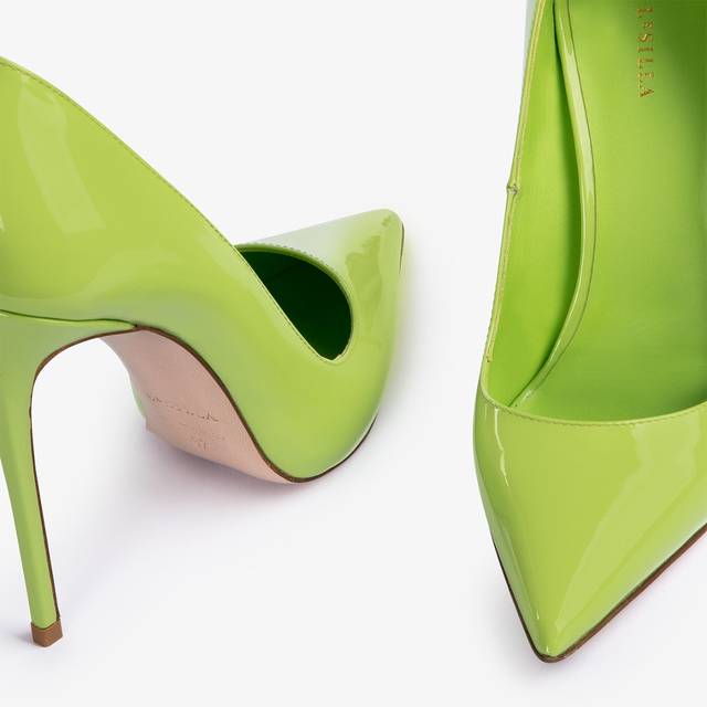 Le Silla Décolleté Vernice Verde Apple