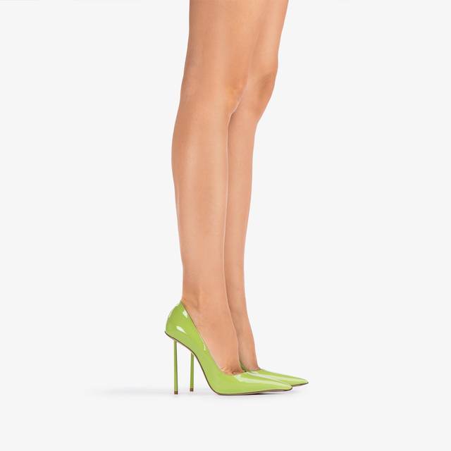 Le Silla Décolleté Vernice Verde Apple