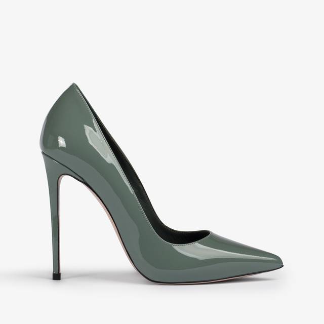 Le Silla Décolleté vernice verde polvere