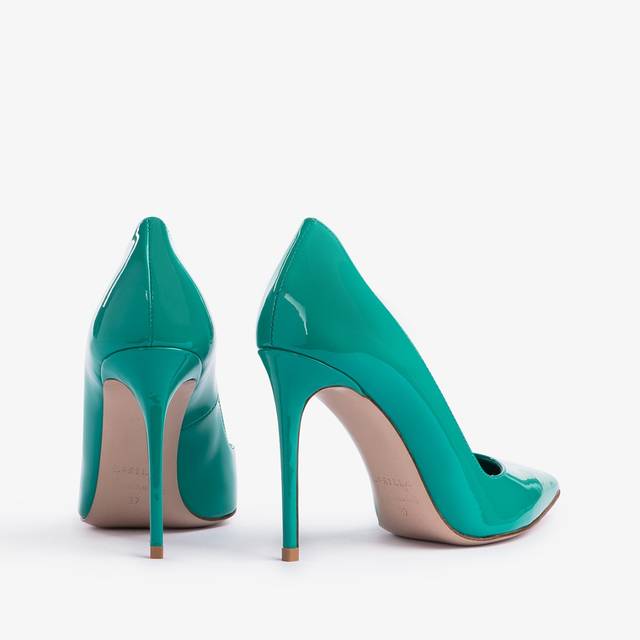 Le Silla Décolleté Vernice Verde Procida