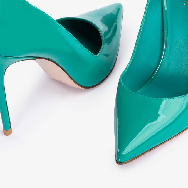 Le Silla Décolleté Vernice Verde Procida