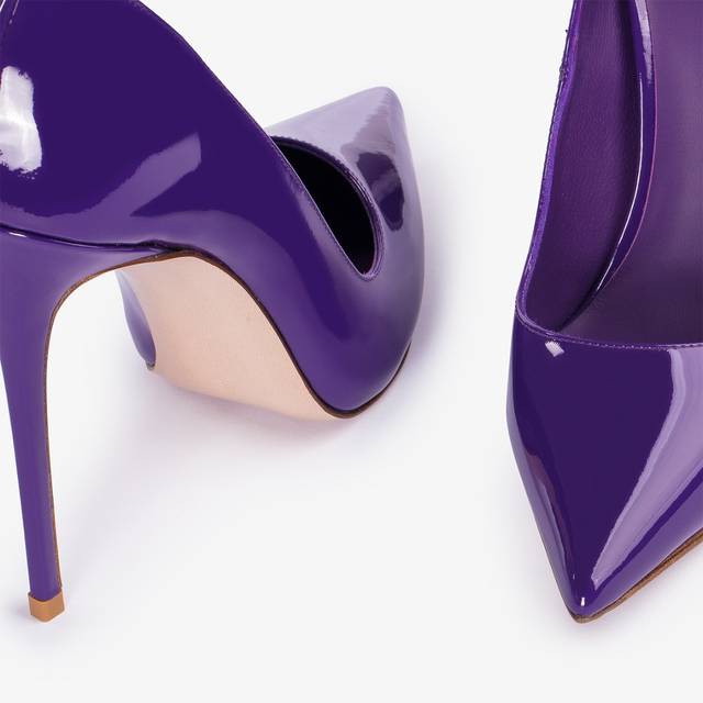 Le Silla Décolleté Vernice Viola Queen