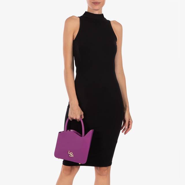 Le Silla Medium Bag Pelle Lavanda Darling