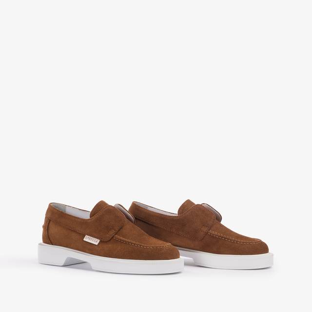 Le Silla Mocassino Camoscio Marrone Havana