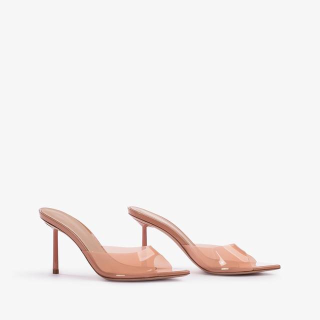 Le Silla Sandalo Mule Plexy Nude Phard