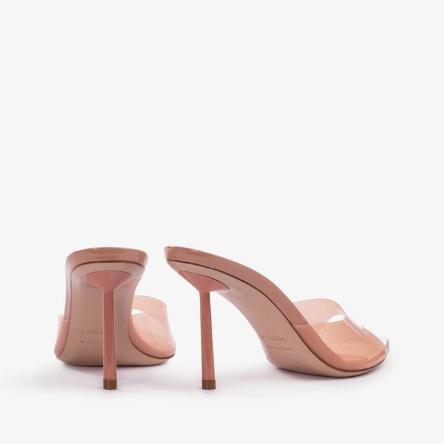 Le Silla Sandalo Mule Plexy Nude Phard