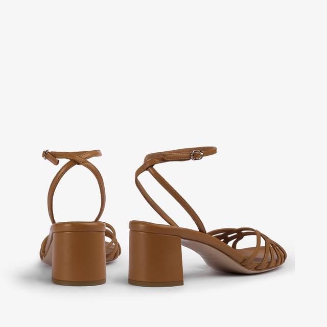 Le Silla Sandalo Pelle Marrone Cuba