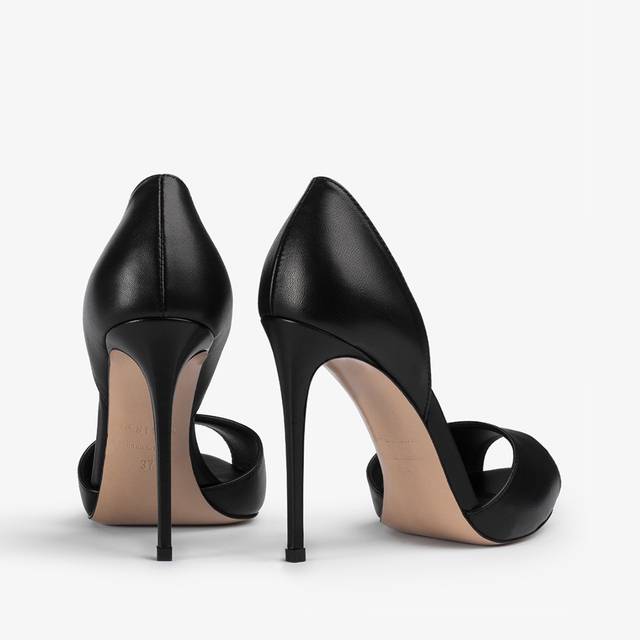 Le Silla Sandalo Pelle Nero