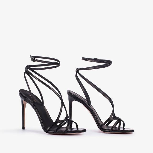 Le Silla Sandalo Pelle Nero