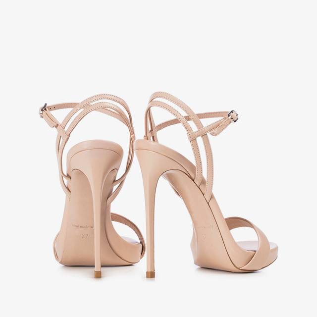 Le Silla Sandalo Pelle Nude Skin