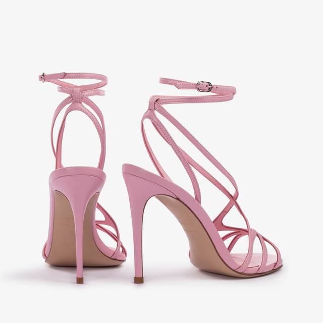 Le Silla Sandalo Pelle Rosa Dea