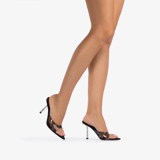 Le Silla Sandalo Plexy Nero