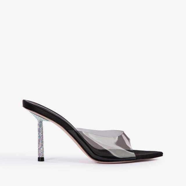 Le Silla Sandalo plexy nero