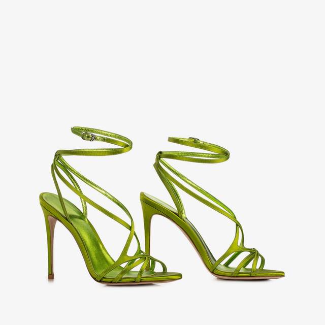 Le Silla Sandalo Raso Verde Tokyo