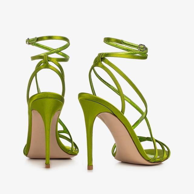 Le Silla Sandalo Raso Verde Tokyo