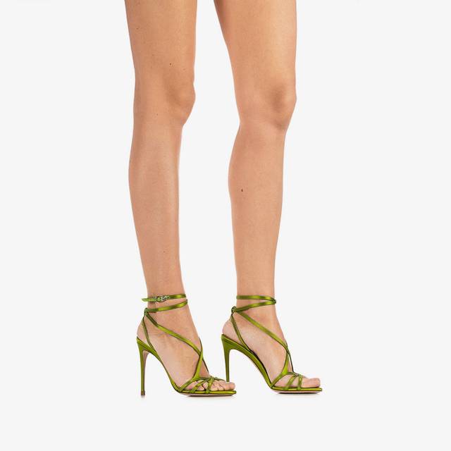 Le Silla Sandalo Raso Verde Tokyo