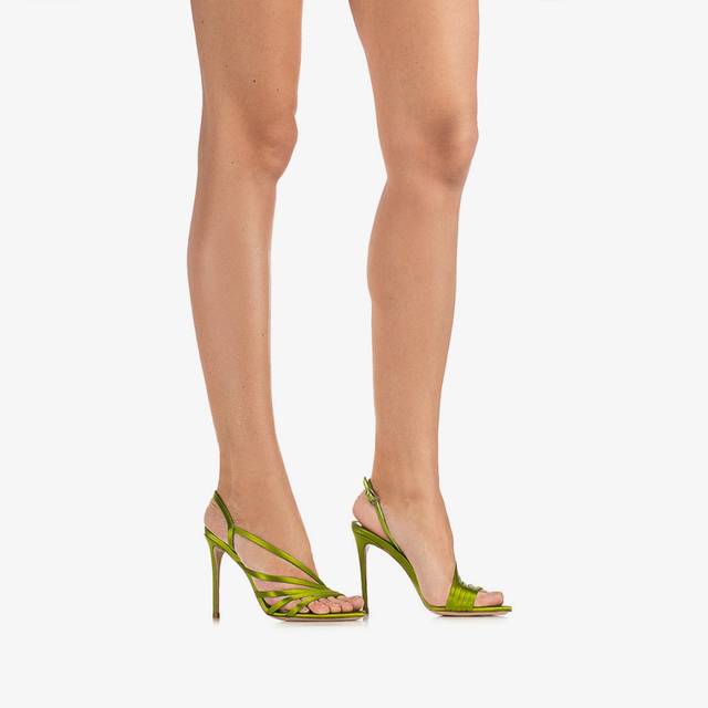 Le Silla Sandalo Raso Verde Tokyo