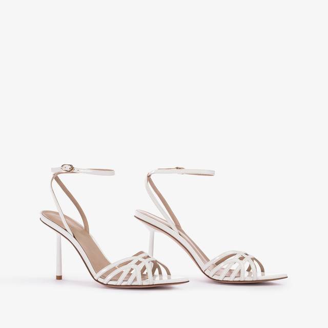 Le Silla Sandalo Vernice Bianco Carta