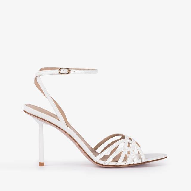 Le Silla Sandalo vernice bianco carta