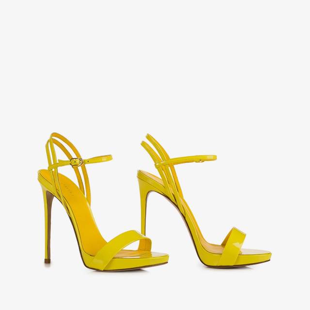 Le Silla Sandalo Vernice Giallo Stella