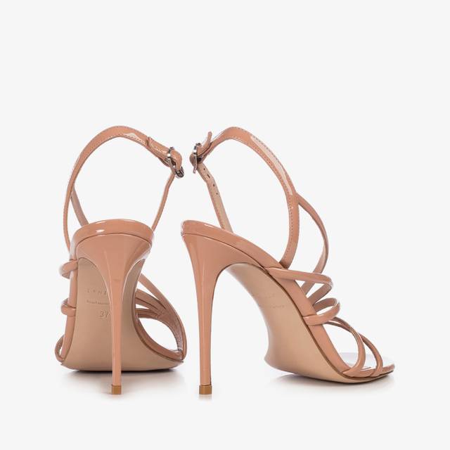 Le Silla Sandalo Vernice Nude Phard