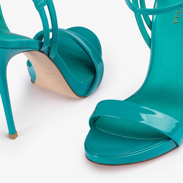 Le Silla Sandalo Vernice Verde Liberty