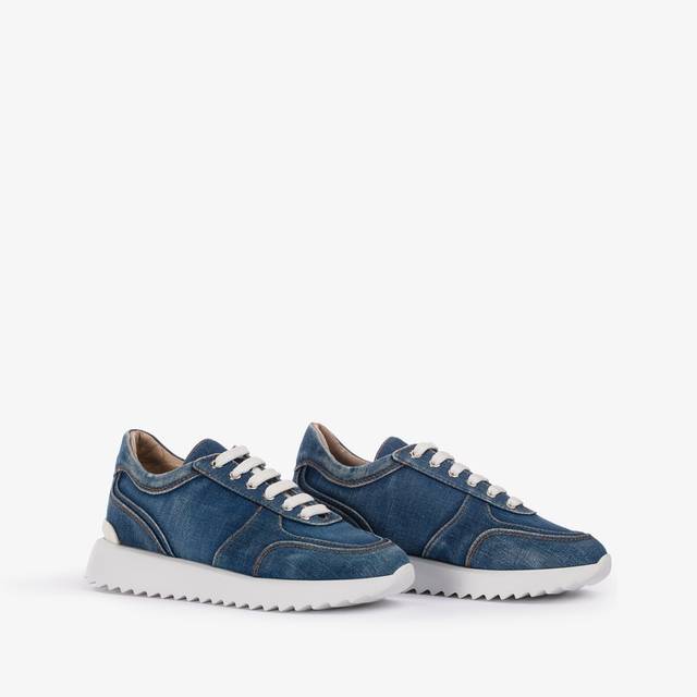 Le Silla Scarpa Running Denim Blu