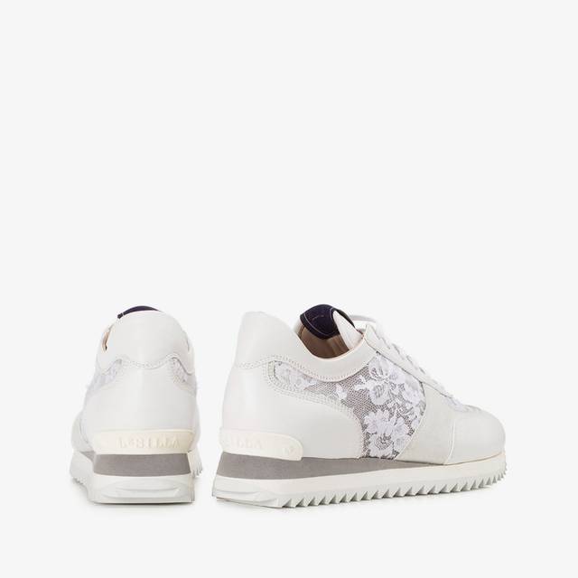 Le Silla Scarpa Running Pizzo Bianca Carta